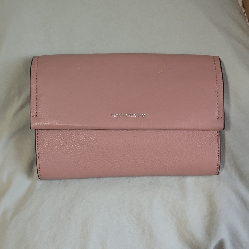 Pink/Mauve Vince Camuto Women's Wallet Crossbody Bag